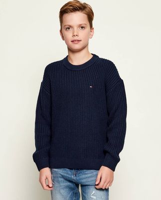 Sweter chłopięcy na jesień Tommy Hilfiger ze sklepu: Gomez Fashion Store w kategorii: Swetry chłopięce