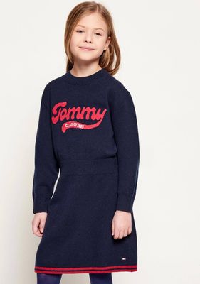 Sukienka dziewczęca jesienna Tommy Hilfiger ze sklepu: Gomez Fashion Store w kategorii: Sukienki dziewczęce