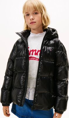 Kurtka dziewczęca zimowa Tommy Hilfiger ze sklepu: Gomez Fashion Store w kategorii: Kurtki dziewczęce