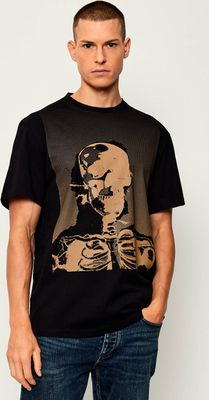 T-shirt męski młodzieżowy Alexander McQueen ze sklepu: Gomez Fashion Store w kategorii: T-shirty męskie - zdjęcie 874714-BD9-10338_AQ254M000006165