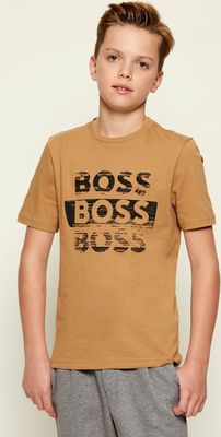 T-shirt chłopięce na lato BOSS Kidswear ze sklepu: Gomez Fashion Store w kategorii: T-shirty chłopięce