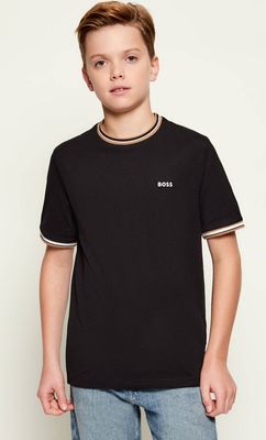 T-shirt chłopięce na lato BOSS Kidswear ze sklepu: Gomez Fashion Store w kategorii: T-shirty chłopięce