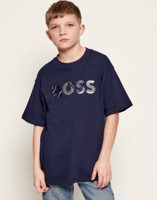 T-shirt chłopięce na lato BOSS Kidswear ze sklepu: Gomez Fashion Store w kategorii: T-shirty chłopięce