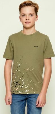 BOSS Kidswear - T-shirt chłopięce na lato ze sklepu: Gomez Fashion Store w kategorii: T-shirty chłopięce