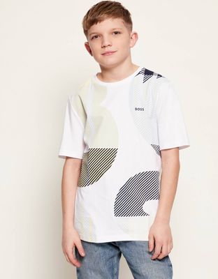 T-shirt chłopięce na lato BOSS Kidswear ze sklepu: Gomez Fashion Store w kategorii: T-shirty chłopięce