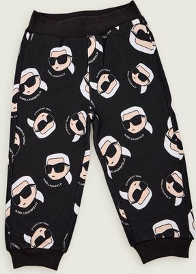 Spodnie chłopięce na jesień Karl Lagerfeld Kids ze sklepu: Gomez Fashion Store w kategorii: Spodnie chłopięce