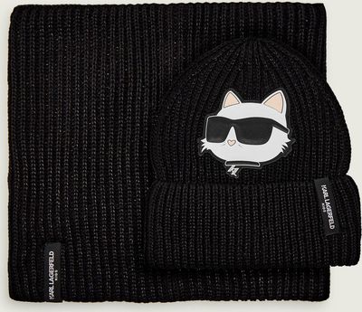 Czapka dziecięca Karl Lagerfeld Kids ze sklepu: Gomez Fashion Store w kategorii: Czapki dziecięce