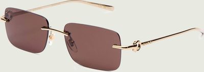 Okulary przeciwsłoneczne Gucci ze sklepu: Gomez Fashion Store w kategorii: Okulary przeciwsłoneczne męskie - zdjęcie 874714-BD9-10338_GC252M000009004