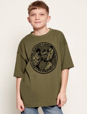 T-shirt chłopięce na lato HUGO KIDS ze sklepu: Gomez Fashion Store w kategorii: T-shirty chłopięce