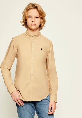 Koszula chłopięca wiosenna Polo Ralph Lauren ze sklepu: Gomez Fashion Store w kategorii: Koszule chłopięce