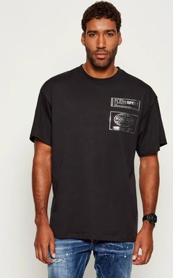 T-shirt męski młodzieżowy Plein Sport ze sklepu: Gomez Fashion Store w kategorii: T-shirty męskie - zdjęcie 874714-BD9-10338_PS254M000013029
