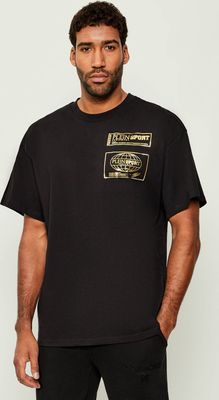 T-shirt męski młodzieżowy na wiosnę Plein Sport ze sklepu: Gomez Fashion Store w kategorii: T-shirty męskie - zdjęcie 874714-BD9-10338_PS254M000013814