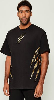 T-shirt męski młodzieżowy Plein Sport ze sklepu: Gomez Fashion Store w kategorii: T-shirty męskie - zdjęcie 874714-BD9-10338_PS254M000015814