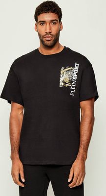 T-shirt męski młodzieżowy Plein Sport ze sklepu: Gomez Fashion Store w kategorii: T-shirty męskie - zdjęcie 874714-BD9-10338_PS254M000018814