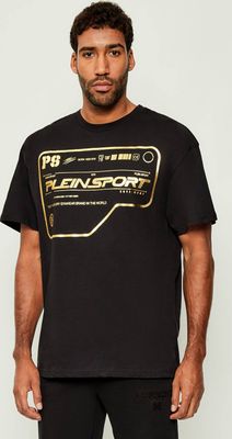 T-shirt męski młodzieżowy Plein Sport ze sklepu: Gomez Fashion Store w kategorii: T-shirty męskie - zdjęcie 874714-BD9-10338_PS254M000019814