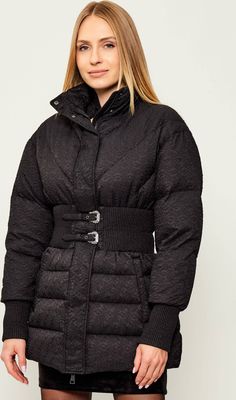 Versace Jeans Couture - Kurtka damska jesienna ze sklepu: Gomez Fashion Store w kategorii: Kurtki damskie - zdjęcie 874714-BD9-10338_VR255W000021899