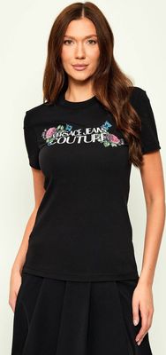 Bluzka damska wiosenna Versace Jeans Couture ze sklepu: Gomez Fashion Store w kategorii: Bluzki damskie - zdjęcie 874714-BD9-10338_VR255W000042899