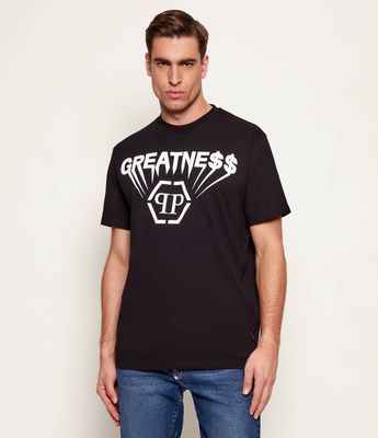 T-shirt męski młodzieżowy Philipp Plein ze sklepu: Gomez Fashion Store w kategorii: T-shirty męskie - zdjęcie 874714-BD9-10338_PN255M000018002
