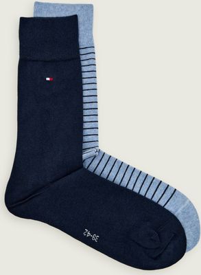 Skarpetki damskie casual Tommy Hilfiger ze sklepu: Gomez Fashion Store w kategorii: Skarpetki damskie - zdjęcie 874714-BD9-10338_TH255M000327043