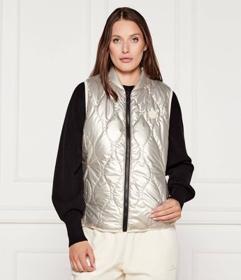 Kamizelka damska casualowa Aeronautica Militare ze sklepu: Gomez Fashion Store w kategorii: Kamizelki damskie - zdjęcie 874714-BD9-10338_AM254W000001369