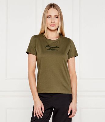 Bluzka damska casual Aeronautica Militare ze sklepu: Gomez Fashion Store w kategorii: Bluzki damskie - zdjęcie 874714-BD9-10338_AM254W000003370