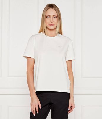 Bluzka damska casual Aeronautica Militare ze sklepu: Gomez Fashion Store w kategorii: Bluzki damskie - zdjęcie 874714-BD9-10338_AM254W000005002