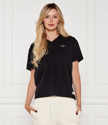 Aeronautica Militare - Bluzka damska ze sklepu: Gomez Fashion Store w kategorii: Bluzki damskie - zdjęcie 874714-BD9-10338_AM254W000006136