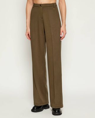 Spodnie damskie retro Aeronautica Militare ze sklepu: Gomez Fashion Store w kategorii: Spodnie damskie - zdjęcie 874714-BD9-10338_AM254W000013370