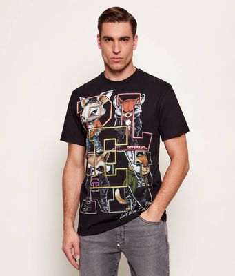 T-shirt męski Philipp Plein ze sklepu: Gomez Fashion Store w kategorii: T-shirty męskie - zdjęcie 874714-BD9-10338_PN255M000036002