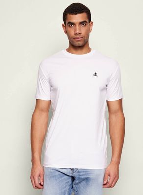 Philipp Plein - T-shirt męski wiosenny casualowy ze sklepu: Gomez Fashion Store w kategorii: T-shirty męskie - zdjęcie 874714-BD9-10338_PN255M000039001