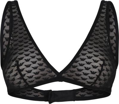 Biustonosz elegancki koronkowy Emporio Armani ze sklepu: Gomez Fashion Store w kategorii: Biustonosze - zdjęcie 874714-BD9-10338_EB255W000002S18