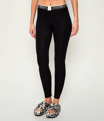 Emporio Armani - Piżama w nadruki casual ze sklepu: Gomez Fashion Store w kategorii: Piżamy damskie - zdjęcie 874714-BD9-10338_EB255W000008M13