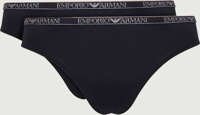 Emporio Armani - Majtki damskie casual z napisami ze sklepu: Gomez Fashion Store w kategorii: Majtki damskie - zdjęcie 874714-BD9-10338_EB255W000018S26