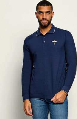T-shirt męski Aeronautica Militare ze sklepu: Gomez Fashion Store w kategorii: T-shirty męskie - zdjęcie 874714-BD9-10338_AM254M000005001