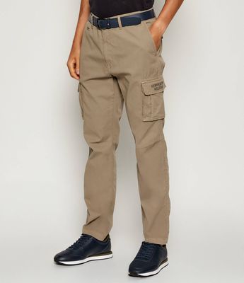 Spodnie męskie casualowe Aeronautica Militare ze sklepu: Gomez Fashion Store w kategorii: Spodnie męskie - zdjęcie 874714-BD9-10338_AM254M000012382
