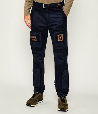 Spodnie męskie Aeronautica Militare ze sklepu: Gomez Fashion Store w kategorii: Spodnie męskie - zdjęcie 874714-BD9-10338_AM254M000013001