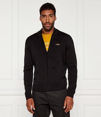 Sweter męski Aeronautica Militare ze sklepu: Gomez Fashion Store w kategorii: Swetry męskie - zdjęcie 874714-BD9-10338_AM254M000016004