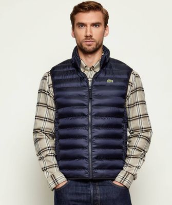 Lacoste - Kamizelka męska casualowa ze sklepu: Gomez Fashion Store w kategorii: Kamizelki męskie - zdjęcie 874714-BD9-10338_LA255M000007617
