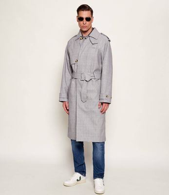 Płaszcz męski casual Lacoste ze sklepu: Gomez Fashion Store w kategorii: Płaszcze męskie - zdjęcie 874714-BD9-10338_LA255M000014B57