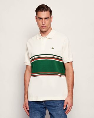 T-shirt męski wiosenny Lacoste ze sklepu: Gomez Fashion Store w kategorii: T-shirty męskie - zdjęcie 874714-BD9-10338_LA255M000032A13