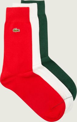 Skarpetki damskie casual Lacoste ze sklepu: Gomez Fashion Store w kategorii: Skarpetki damskie - zdjęcie 874714-BD9-10338_LA255M000037B71