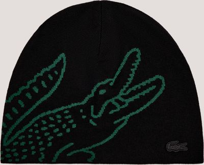 Czapka zimowa męska Lacoste ze sklepu: Gomez Fashion Store w kategorii: Czapki zimowe męskie - zdjęcie 874714-BD9-10338_LA255M000039839
