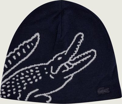 Czapka zimowa męska Lacoste ze sklepu: Gomez Fashion Store w kategorii: Czapki zimowe męskie - zdjęcie 874714-BD9-10338_LA255M000039963