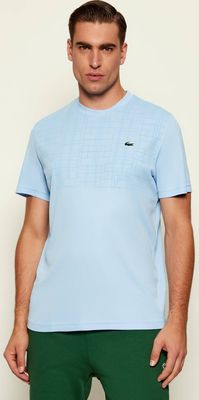 T-shirt męski casual Lacoste ze sklepu: Gomez Fashion Store w kategorii: T-shirty męskie - zdjęcie 874714-BD9-10338_LA255M000064667