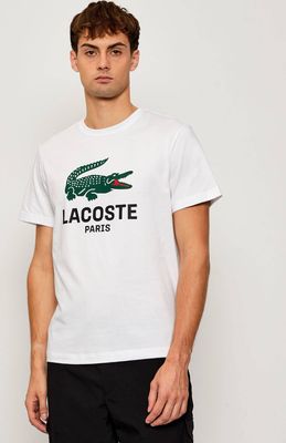 Lacoste - T-shirt męski młodzieżowy ze sklepu: Gomez Fashion Store w kategorii: T-shirty męskie - zdjęcie 874714-BD9-10338_LA255M000065001