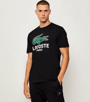 T-shirt męski wiosenny Lacoste ze sklepu: Gomez Fashion Store w kategorii: T-shirty męskie - zdjęcie 874714-BD9-10338_LA255M000065031