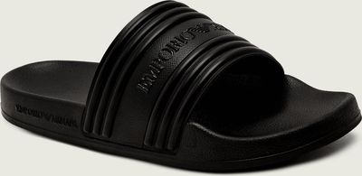 Klapki męskie na lato Emporio Armani ze sklepu: Gomez Fashion Store w kategorii: Klapki męskie - zdjęcie 874714-BD9-10338_EA255M000091M13