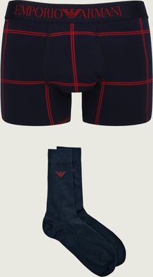 Skarpetki męskie Emporio Armani ze sklepu: Gomez Fashion Store w kategorii: Skarpetki męskie - zdjęcie 874714-BD9-10338_EA255M000095S32