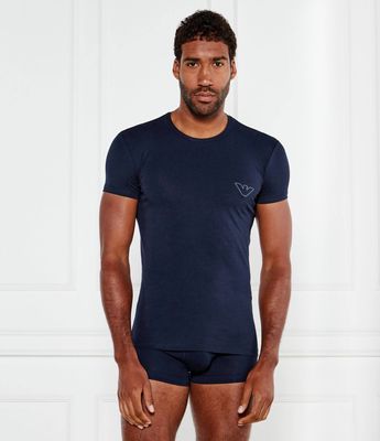 Piżama męska Emporio Armani ze sklepu: Gomez Fashion Store w kategorii: Piżamy męskie - zdjęcie 874714-BD9-10338_EA255M000100R02