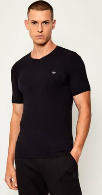T-shirt męski na wiosnę Emporio Armani ze sklepu: Gomez Fashion Store w kategorii: T-shirty męskie - zdjęcie 874714-BD9-10338_EA255M000107M13